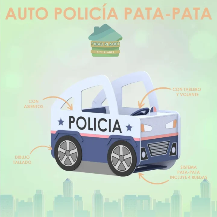 Auto Policia Pata Pata