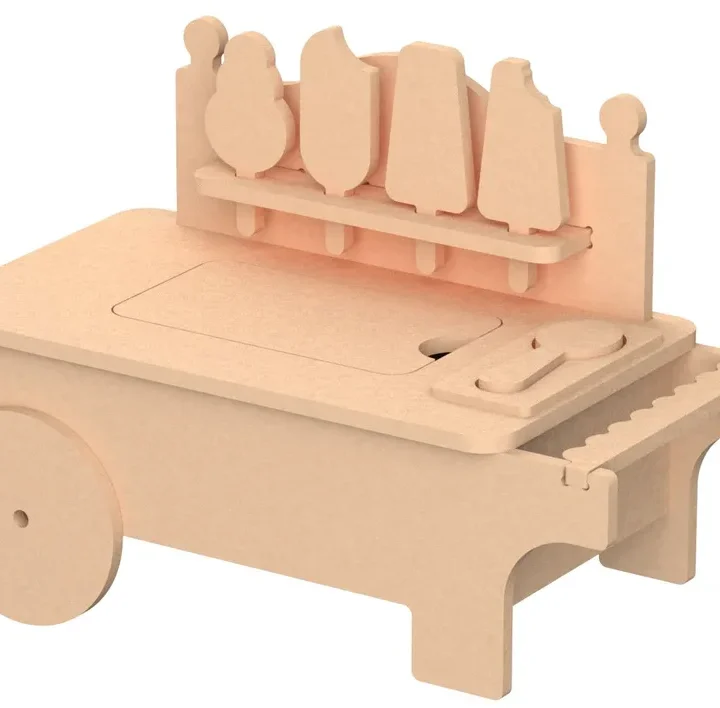 Carrito de Helados Nuevo