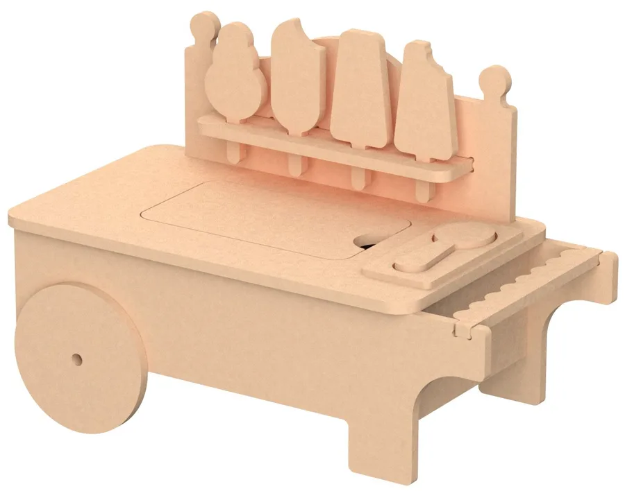 Carrito de Helados Nuevo