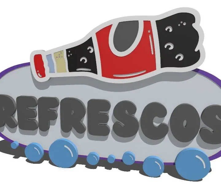 Cartel Refrescos