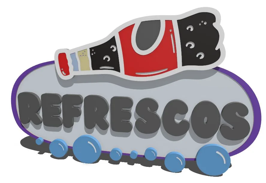 Cartel Refrescos