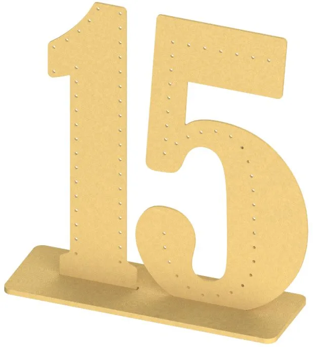 Numero para Luces- 2 Cifras