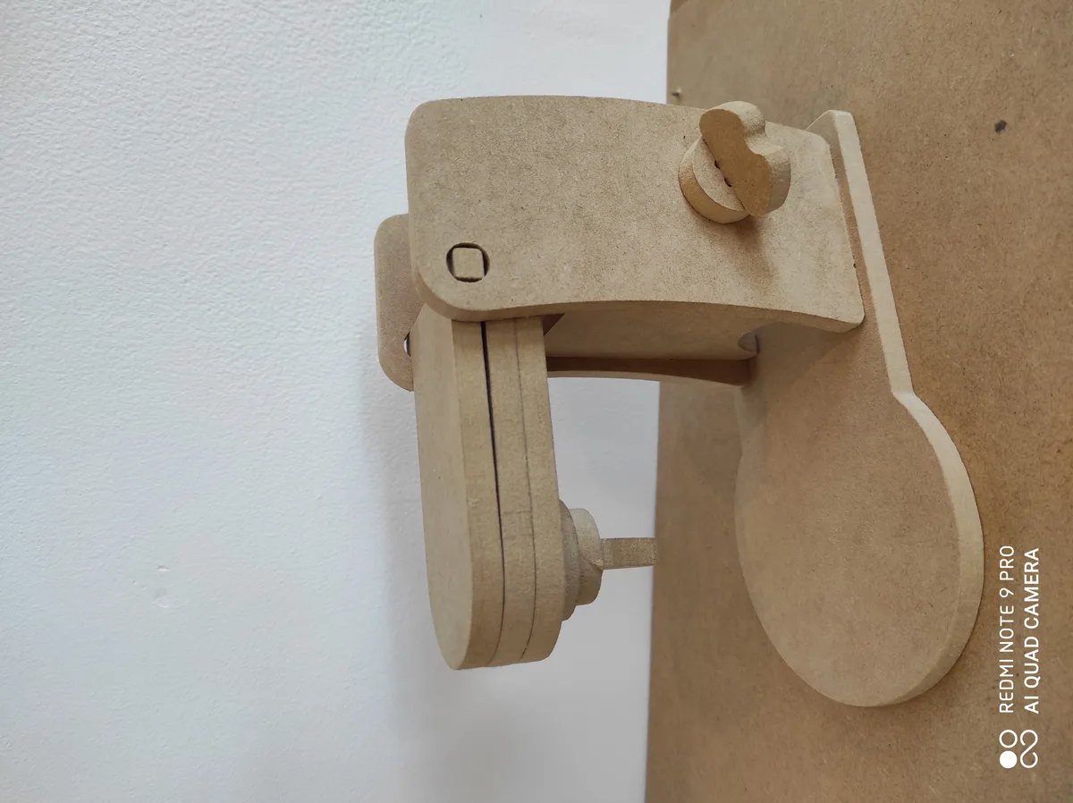 Cafetera — juguete en madera MDF de Fibro Planet