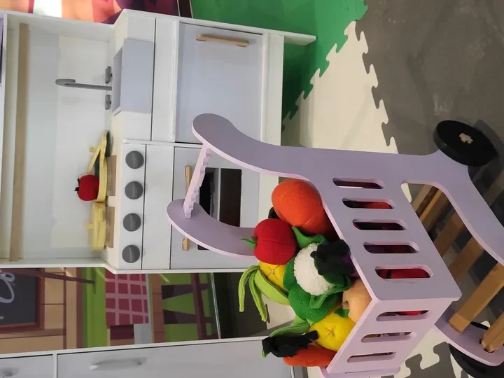 Carro de Supermercado — juguete en madera MDF de Fibro Planet