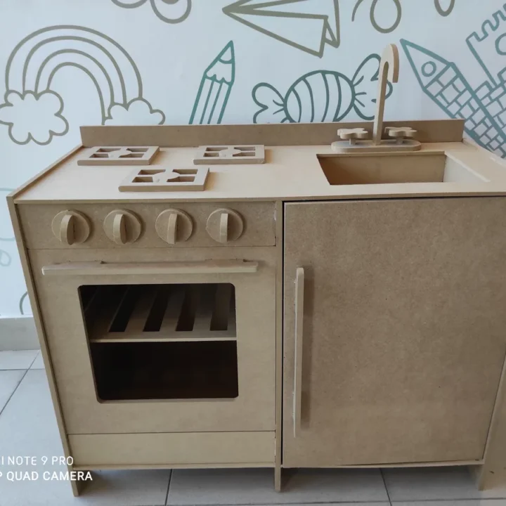 Cocina Classic — juguete en madera MDF de Fibro Planet