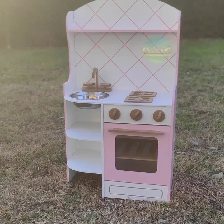 Cocina Pocket — juguete en madera MDF de Fibro Planet
