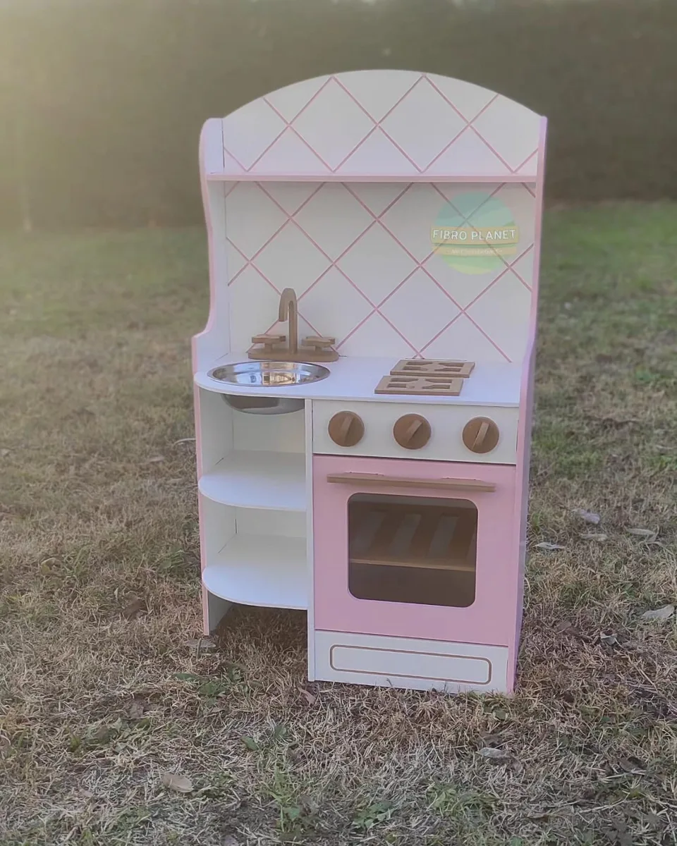 Cocina Pocket — juguete en madera MDF de Fibro Planet