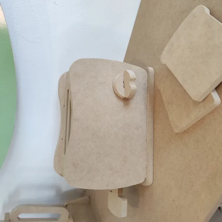 Tostadora — juguete en madera MDF de Fibro Planet